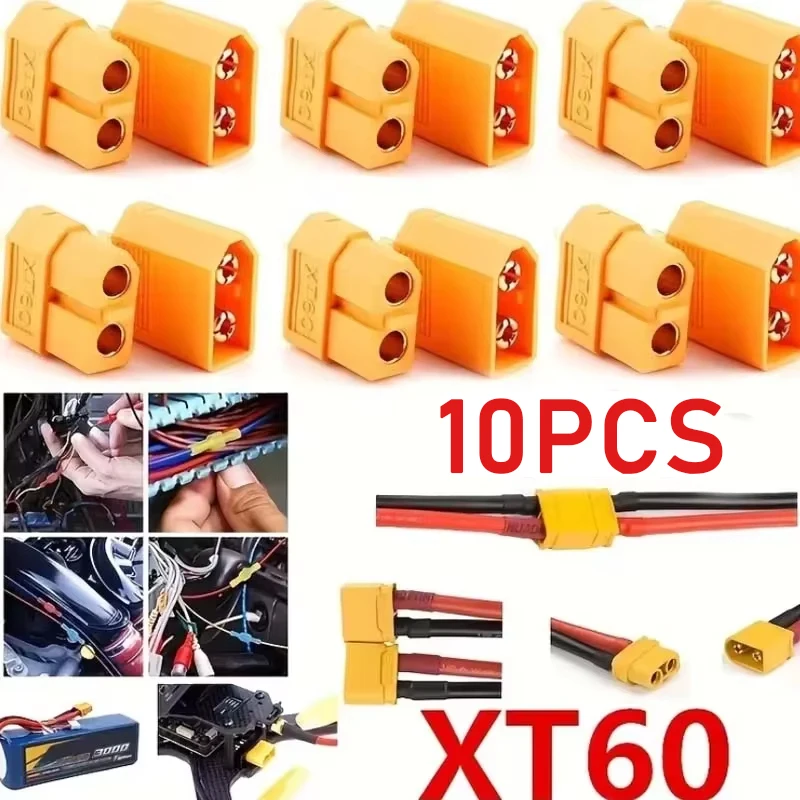 Drone Rc Car Hybrid - موصلات XT60 XT-60 ذكر وأنثى، وموصلات