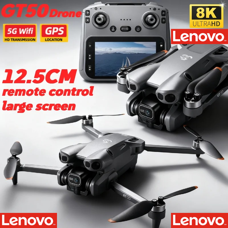 Drone Rc Gt50 - طائرة لينوفو GT50 بدون طيار 4K