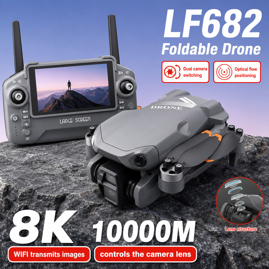 Drone Z - طائرة بدون طيار LF682 للتصوير الجوي