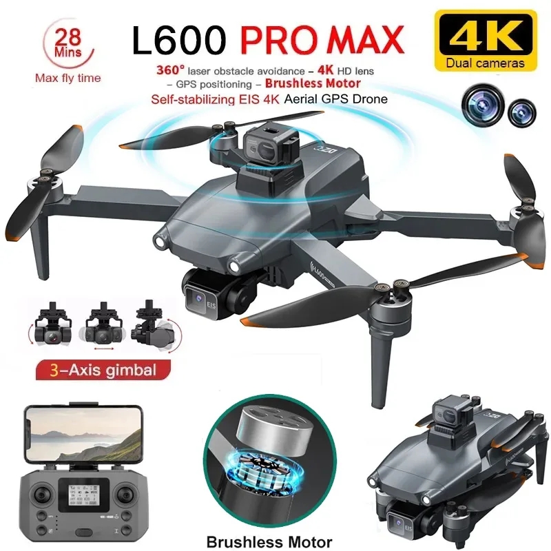 Drone Z - L600 PRO MAX GPS الطائرة بدون
