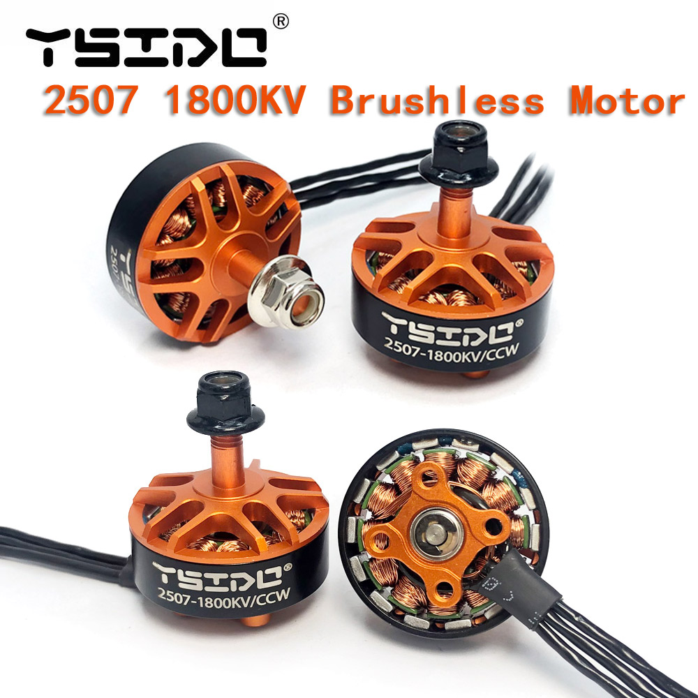 Drone Frame 5 Inch - YSIDO 2507 1800KV 3-6S محرك بدون