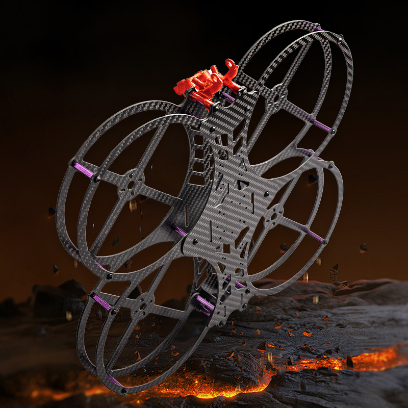 Drone Frame 5 Inch - Flyroun 5 بوصة ألياف الكربون FPV