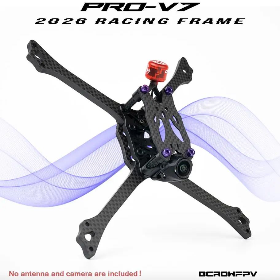 Drone Frame 5 Inch - BCROWFPV PRO-V7 طقم إطارات طائرة السباق