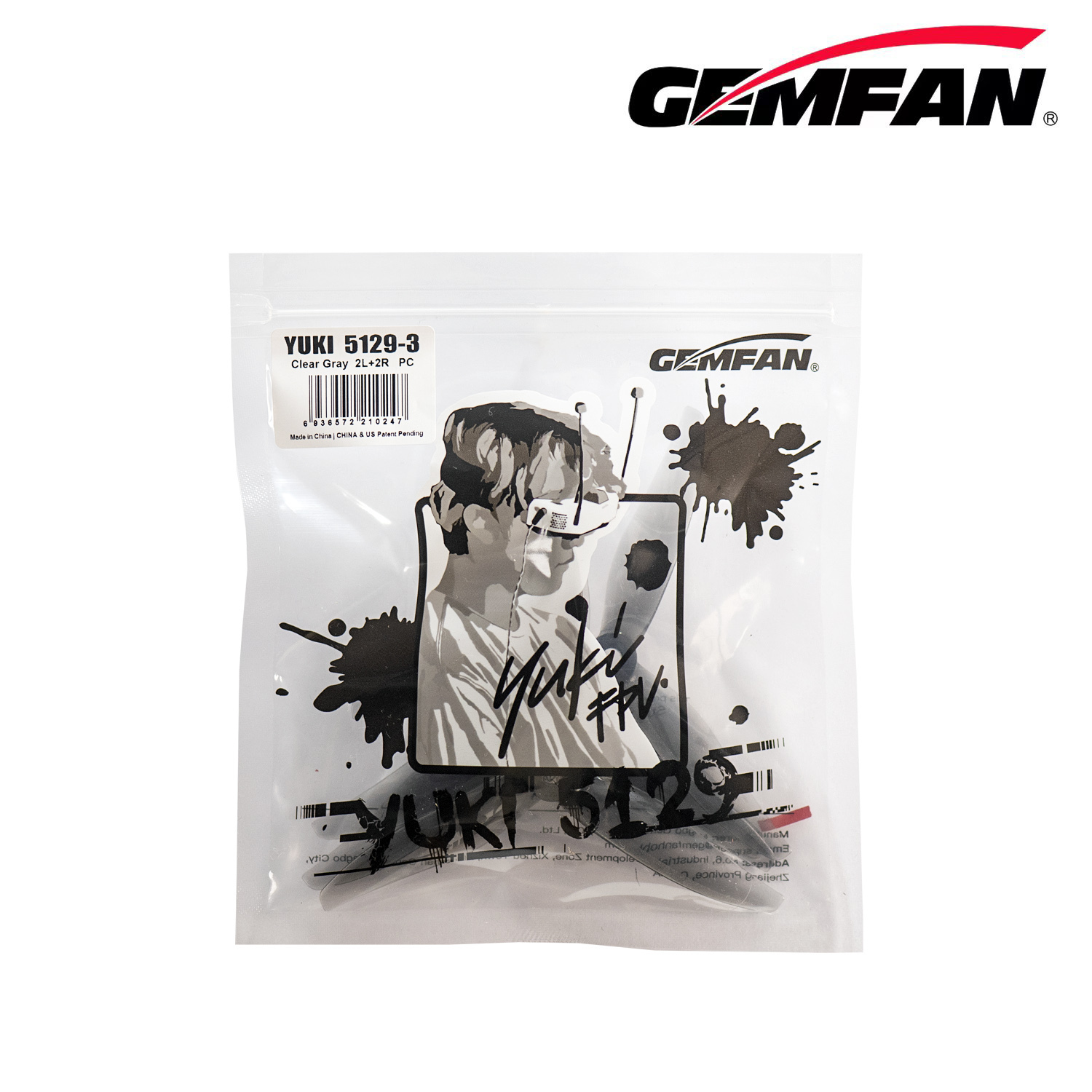 Drone Helicopter Rc - Gemfan 5129 5 بوصة 3 شفرات/ثلاثي