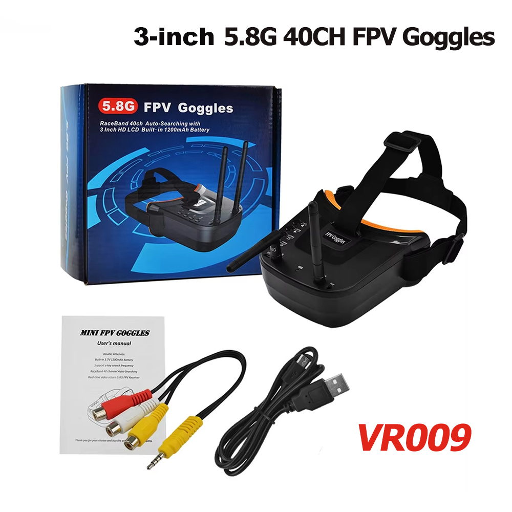 Nano Quad Fpv - VR009 FPV نظارات الفيديو 3 بوصة