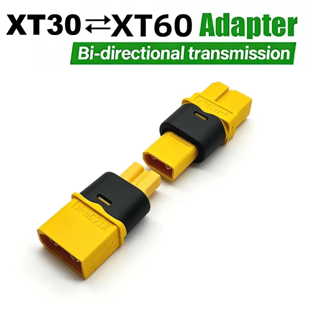 Drone Rc Car Hybrid - محول موصل XT30 إلى XT60 ذكر/أنثى،