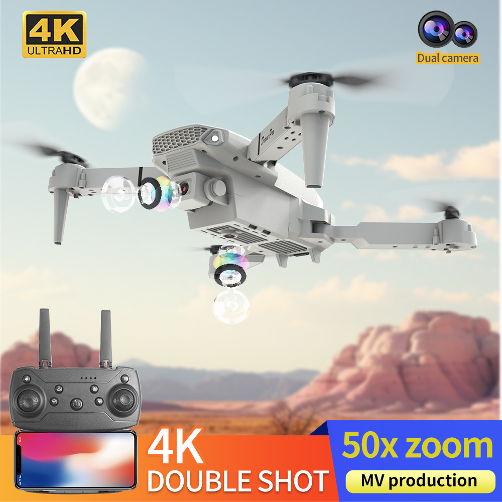 طائرة بدون طيار E88 احترافية ج - مراجعة Drone Rc Harness وسعره