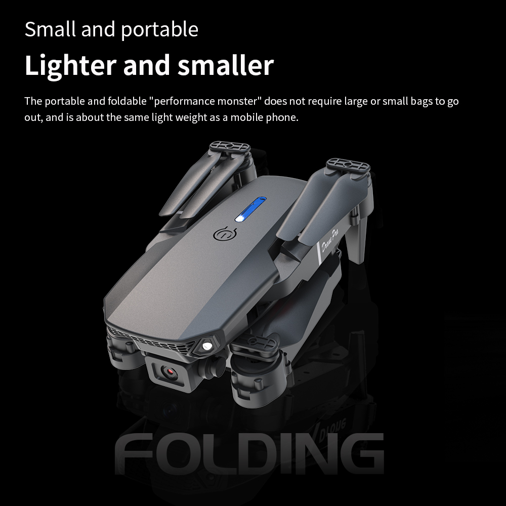 طائرة بدون طيار E88 احترافية ج - مراجعة Drone Rc Harness وسعره