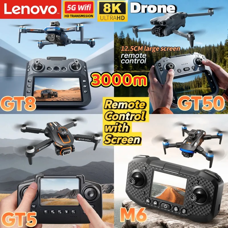 طائرة بدون طيار لينوفو بكاميرا - مراجعة Drone Rc Gt50 وسعره