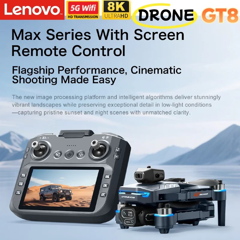 طائرة بدون طيار لينوفو بكاميرا - مراجعة Drone Rc Gt50 وسعره