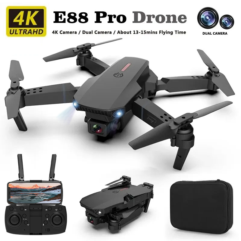 E88pro الطائرة بدون طيار المهن - مراجعة Drone Rc Harness وسعره