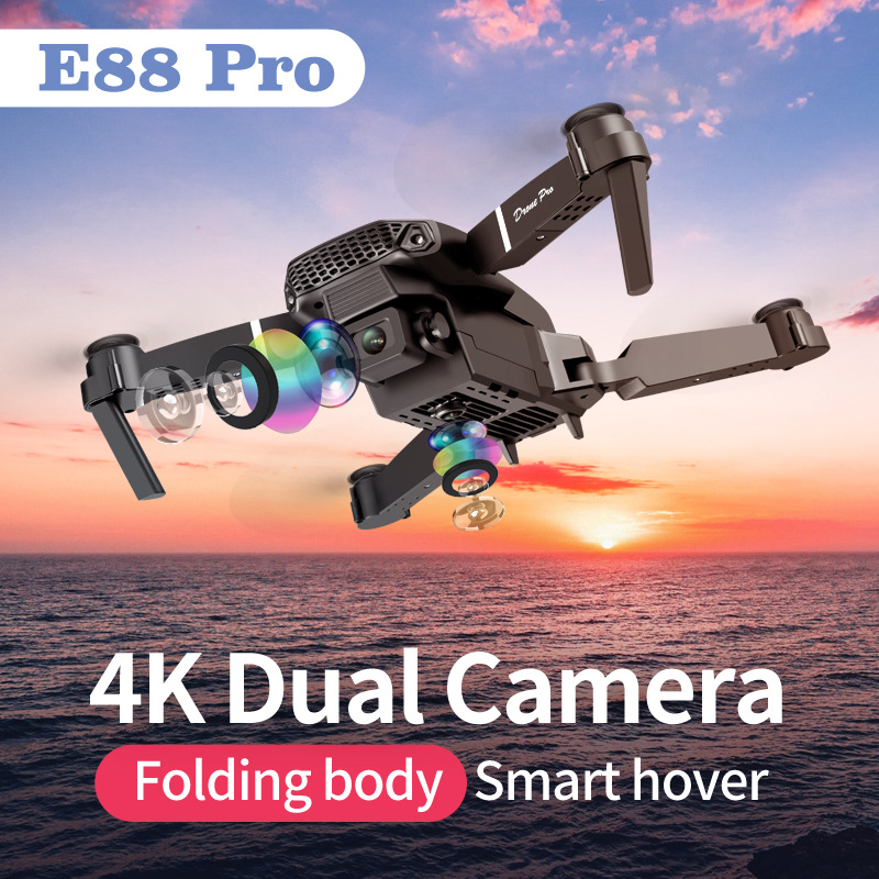 E88pro الطائرة بدون طيار المهن - مراجعة Drone Rc Harness وسعره