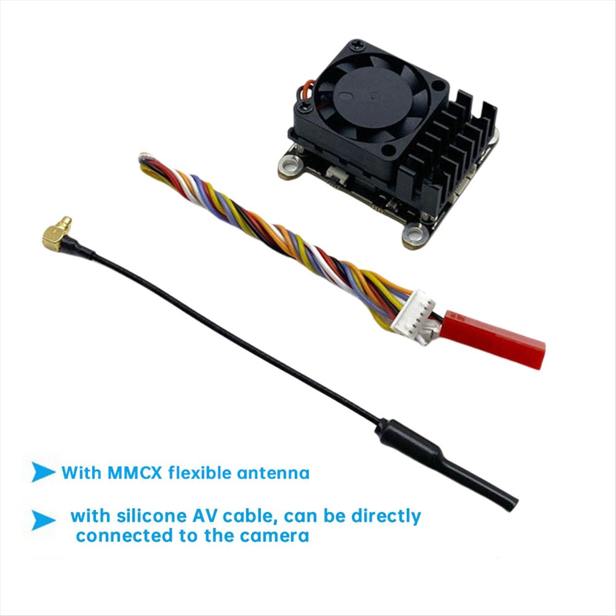 5.8G 2W VTX 2000mW FPV وحدة إر - مراجعة Drone Rc وسعره