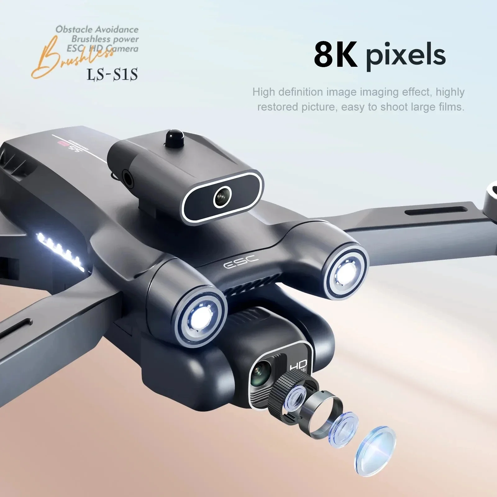 طائرة بدون طيار احترافية بدون  - مراجعة Drone Z وسعره