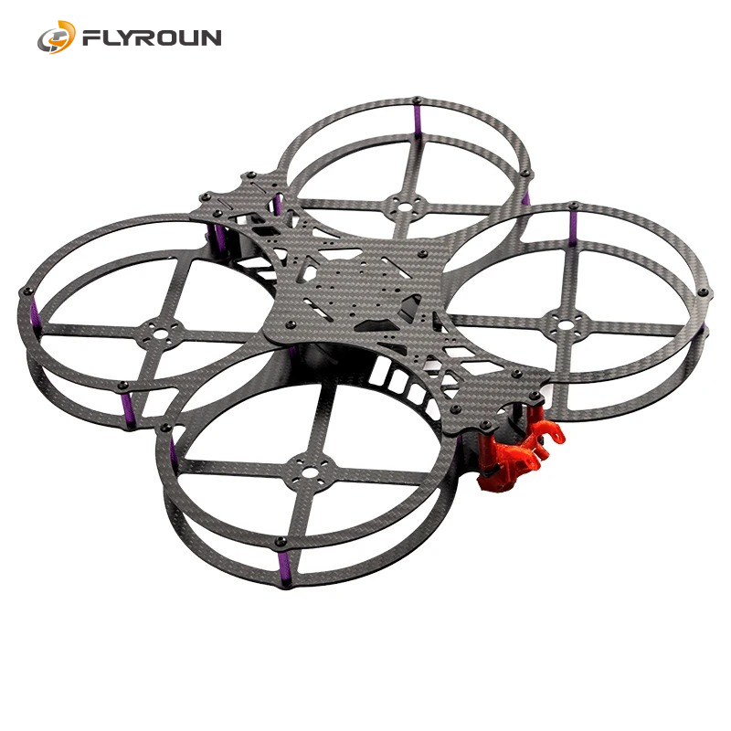 Flyroun 5 بوصة ألياف الكربون F - مراجعة Drone Frame 5 Inch وسعره