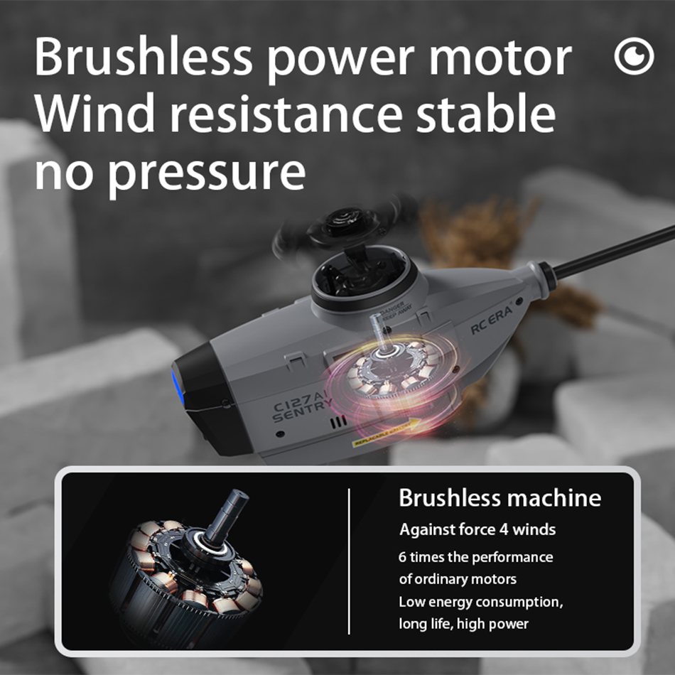 RC ERA C127AI C127 C128 2.4G 6 - مراجعة Drone Rc Bolide وسعره