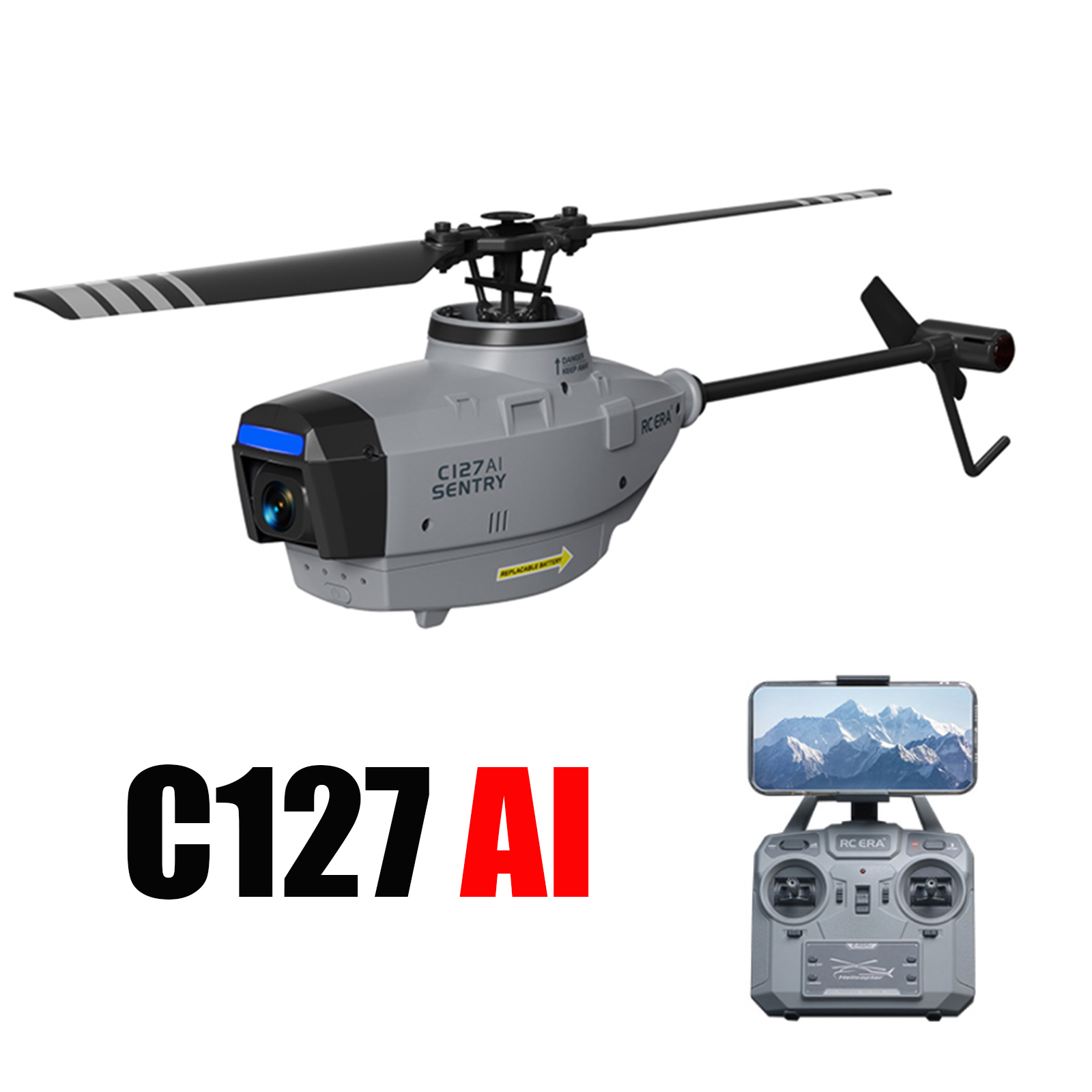 RC ERA C127AI C127 C128 2.4G 6 - مراجعة Drone Rc Bolide وسعره