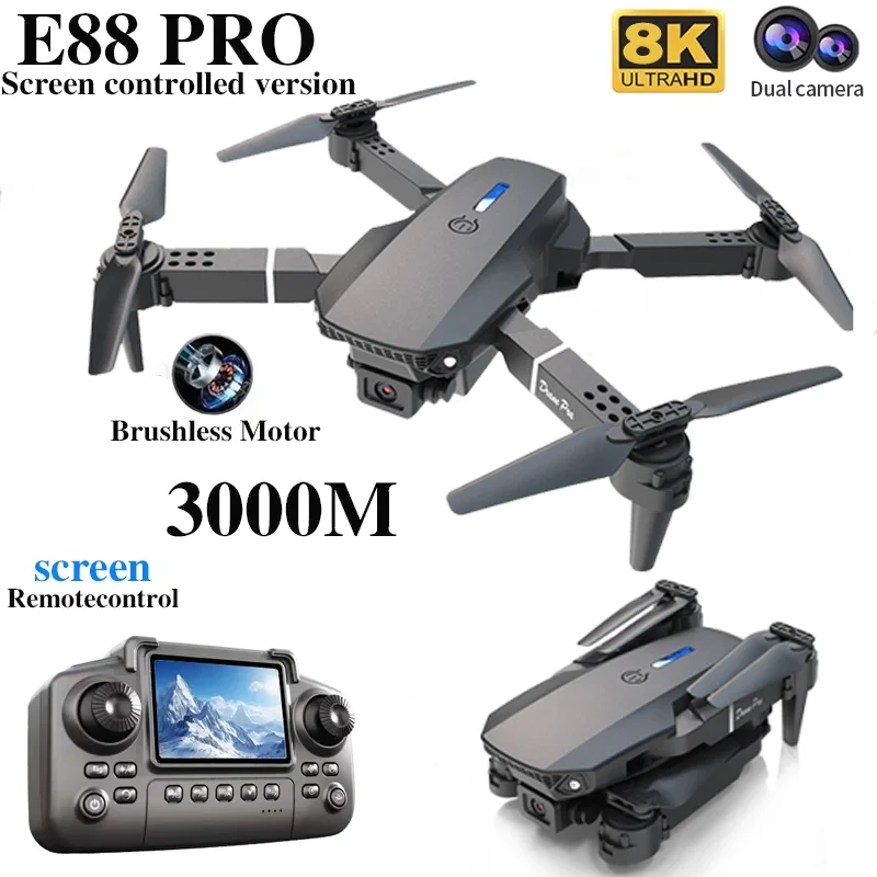 طائرة بدون طيار احترافية E88 P - مراجعة Drone Z وسعره