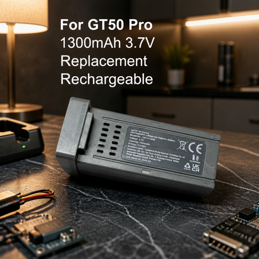بطارية ليثيوم أيون قابلة لإعاد - مراجعة Drone Rc Gt50 وسعره