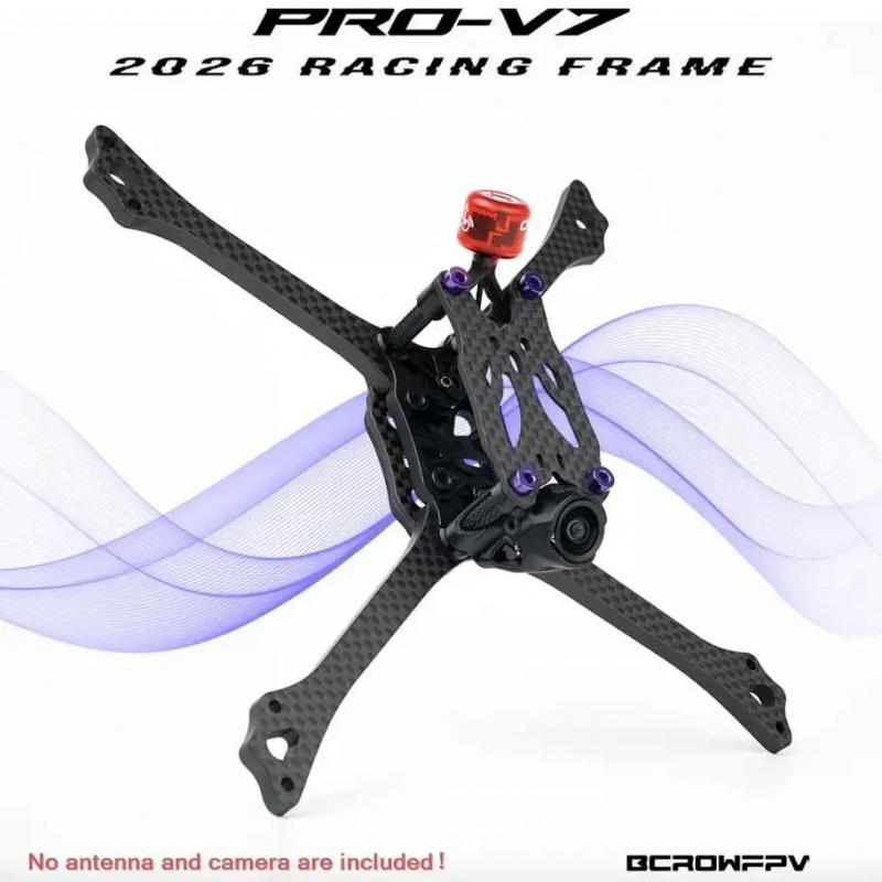 إطار طائرة سباق بدون طيار BCRO - مراجعة Drone Frame 5 Inch وسعره