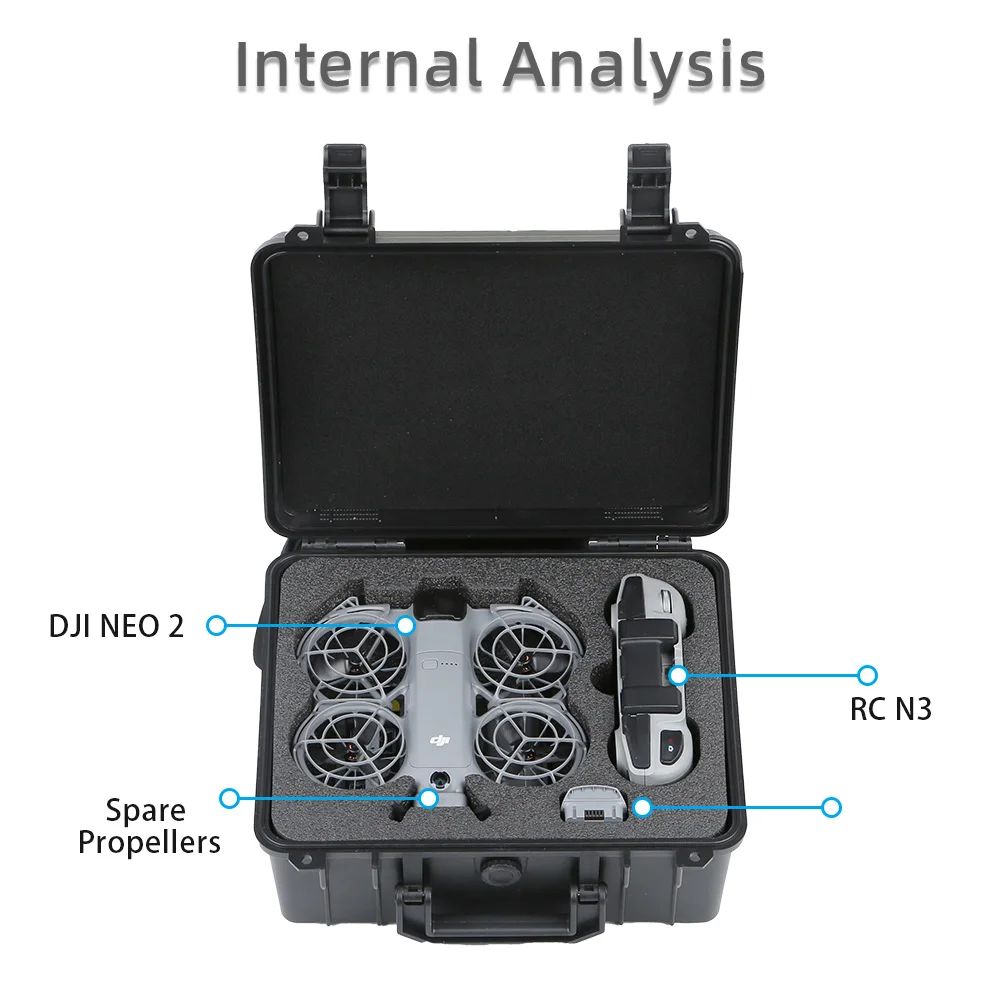 صندوق أمان محمول لـ DJI NEO 2  - مراجعة Drone Rc N3 وسعره