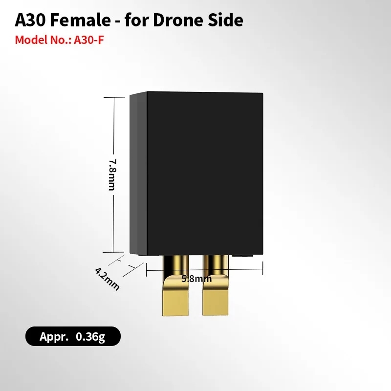 5 قطع من موصلات GAONENG A30/BT - مراجعة Drone Rc Link وسعره