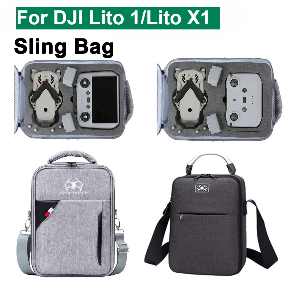 حقيبة كتف محمولة لـ DJI Lito 1 - مراجعة Drone Carrying Bag وسعره