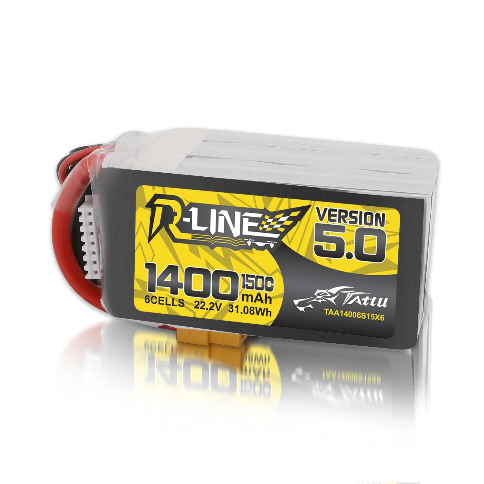 Tattu R-Line 1200mAh 1400mAh 6 - مراجعة Drone Frame 5 Inch وسعره