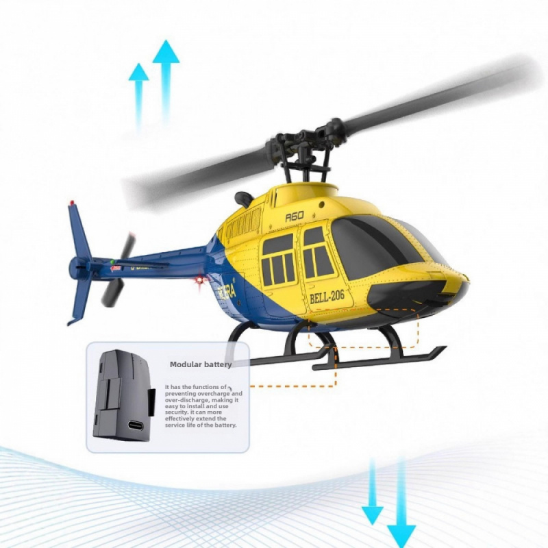 طائرة هليكوبتر RC ERA A60 مع و - مراجعة Drone Rc Bolide وسعره