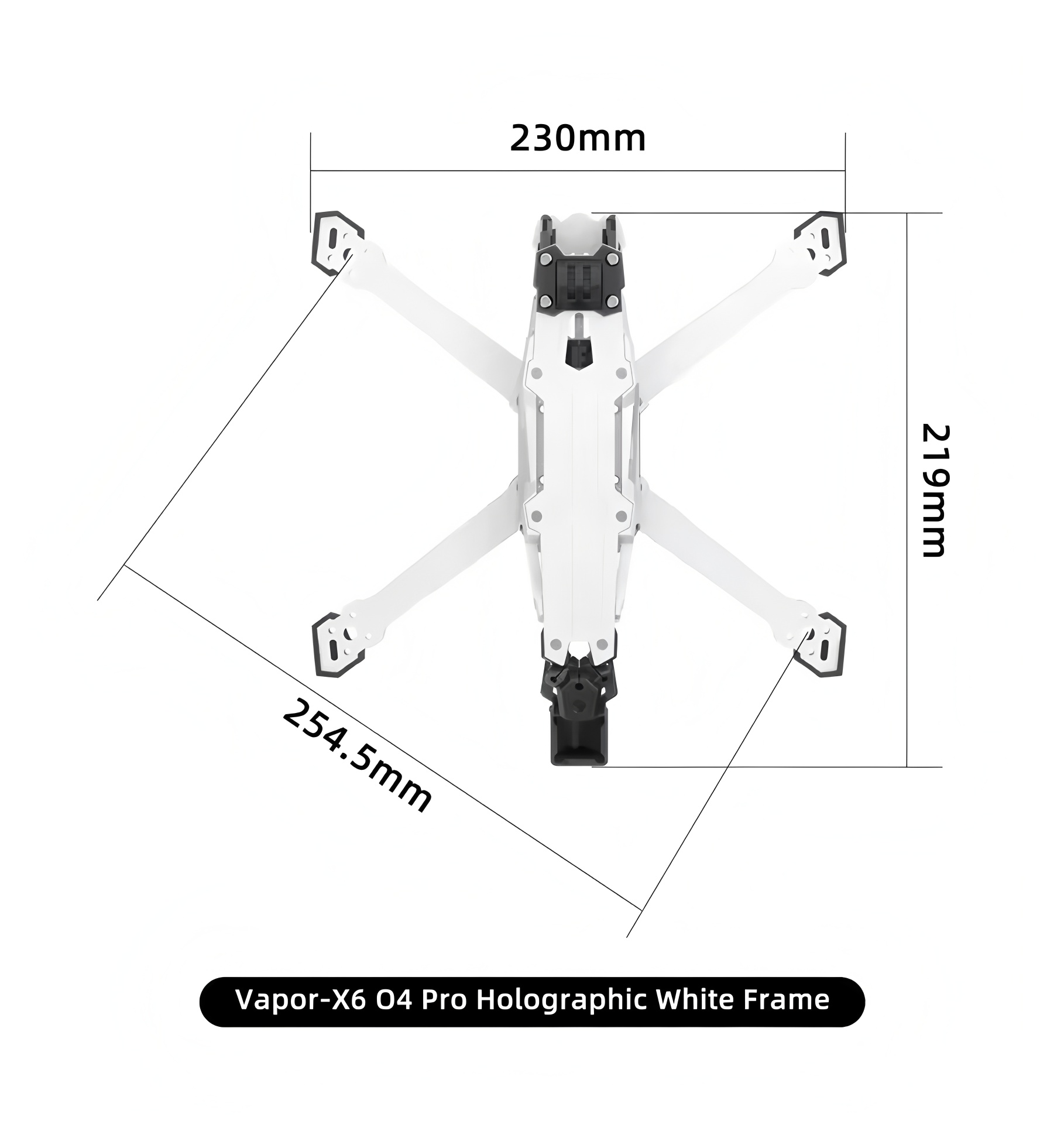 إطار GEPRC Vapor D5/x5/x6 O4 P - مراجعة Drone Helicopter Rc وسعره