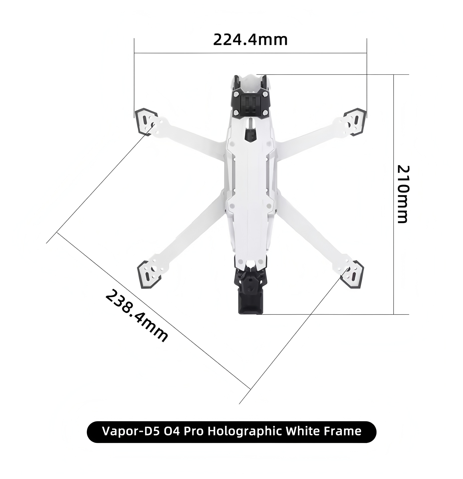 إطار GEPRC Vapor D5/x5/x6 O4 P - مراجعة Drone Helicopter Rc وسعره