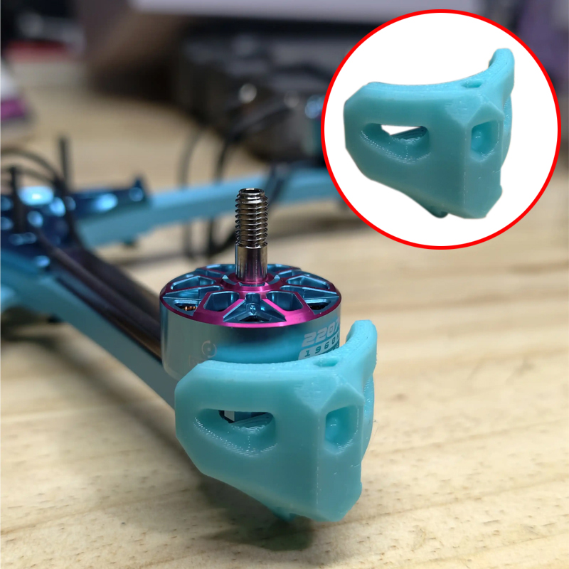 4 قطع من واقيات المحرك المضادة - مراجعة Drone Rc Controller Cover وسعره