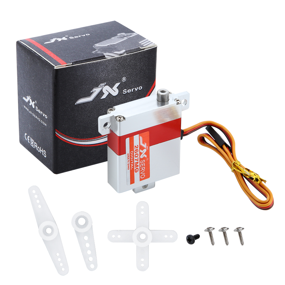 JX Digital Servo PDI-2607MG 7. - مراجعة Drone Ball Rc وسعره