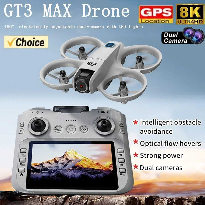 طائرة بدون طيار GT3 ميني جديدة - مراجعة Drone Rc Harness وسعره