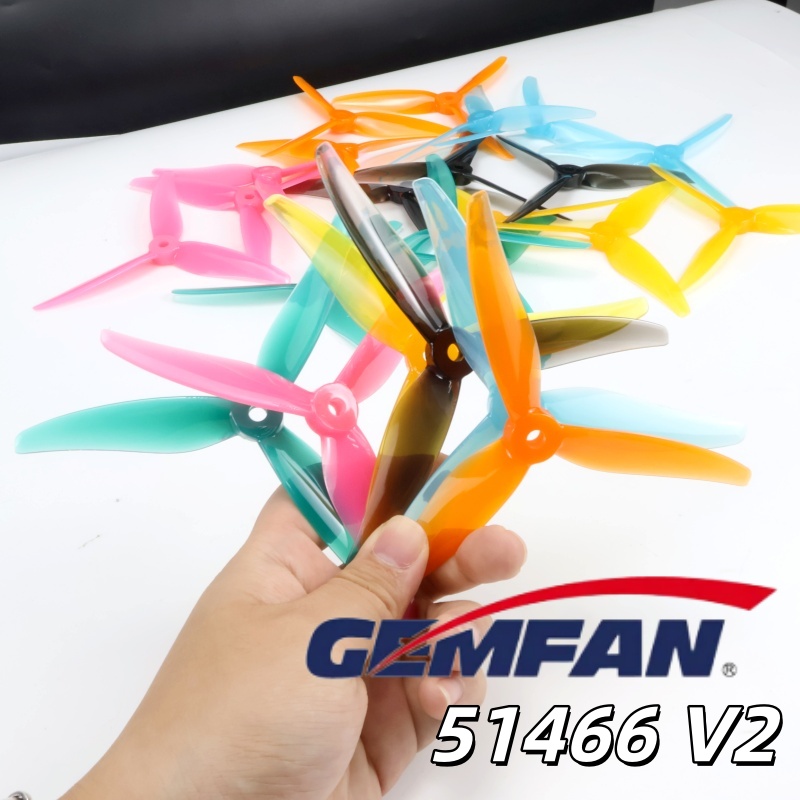 4 قطعة Gemfan إعصار 51466 MCK  - مراجعة Drone Frame 5 Inch وسعره