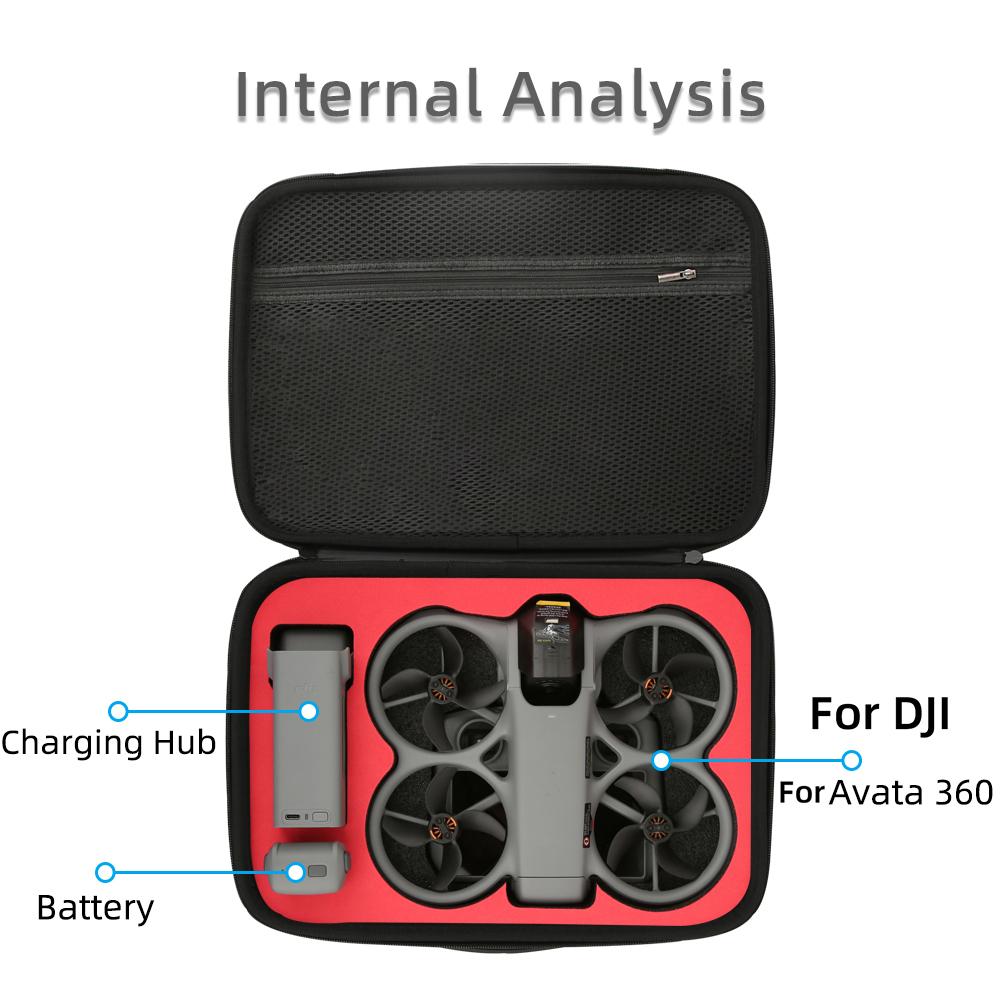 صندوق حمل محمول لـ DJI Avata 3 - مراجعة Drone Carrying Bag وسعره