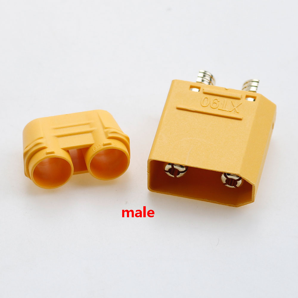 موصلات Amass XT90 (زوجان) - قا - مراجعة Drone Rc Link وسعره