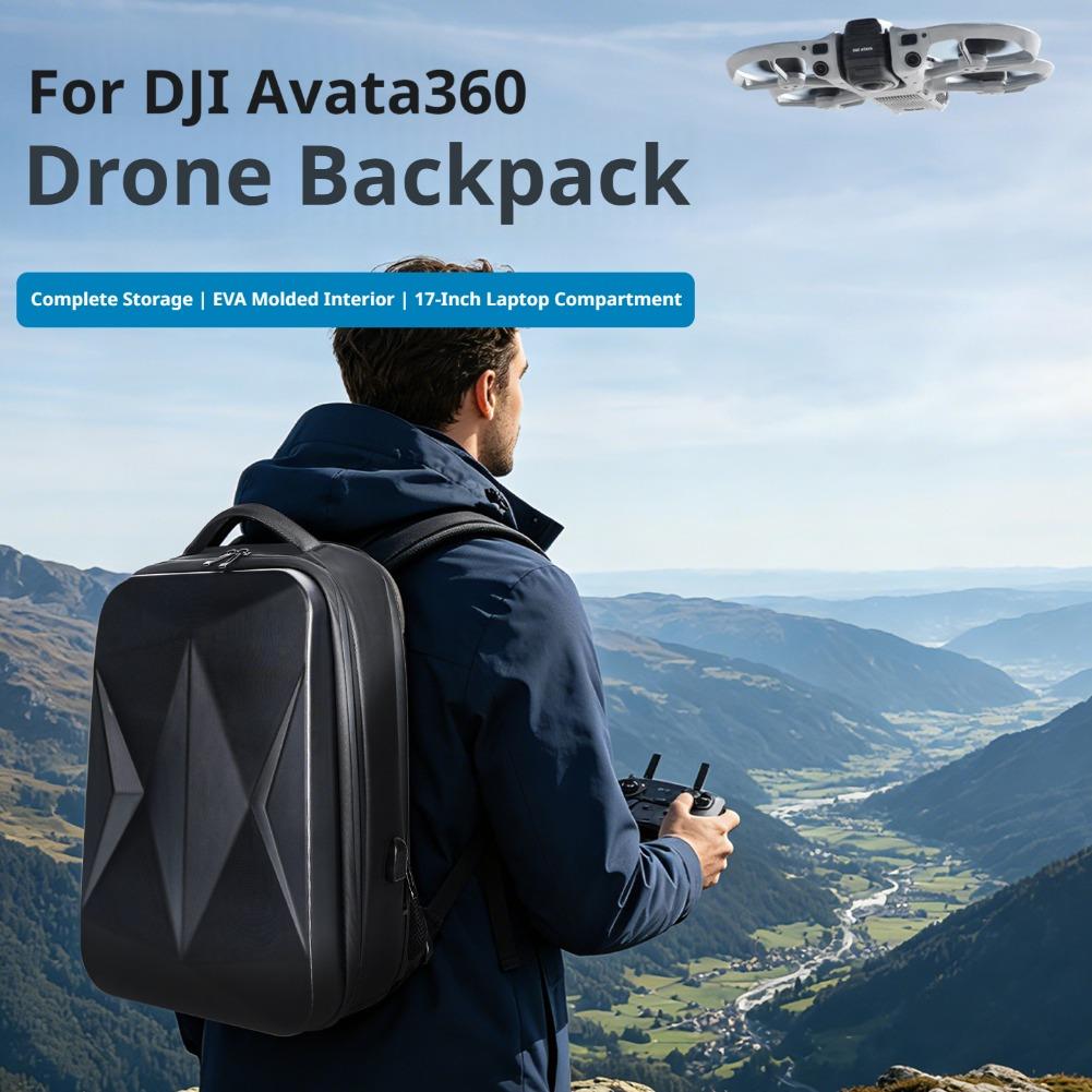 حقيبة ظهر صلبة للطائرات بدون ط - مراجعة Drone Carrying Bag وسعره