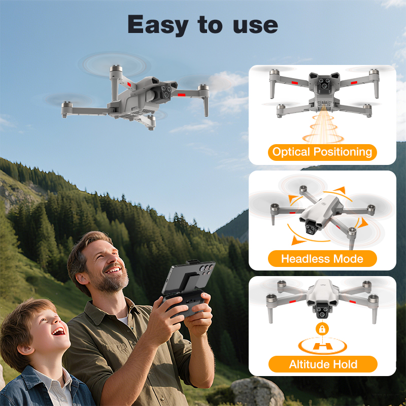 طائرة بدون طيار L017 Pro جديدة - مراجعة Drone Rc Pro 2 وسعره
