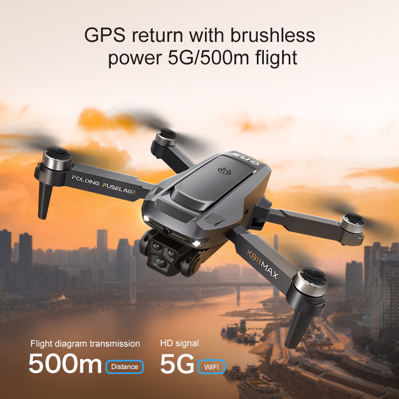 طائرة بدون طيار K811MAX Quadco - مراجعة Drone Z وسعره