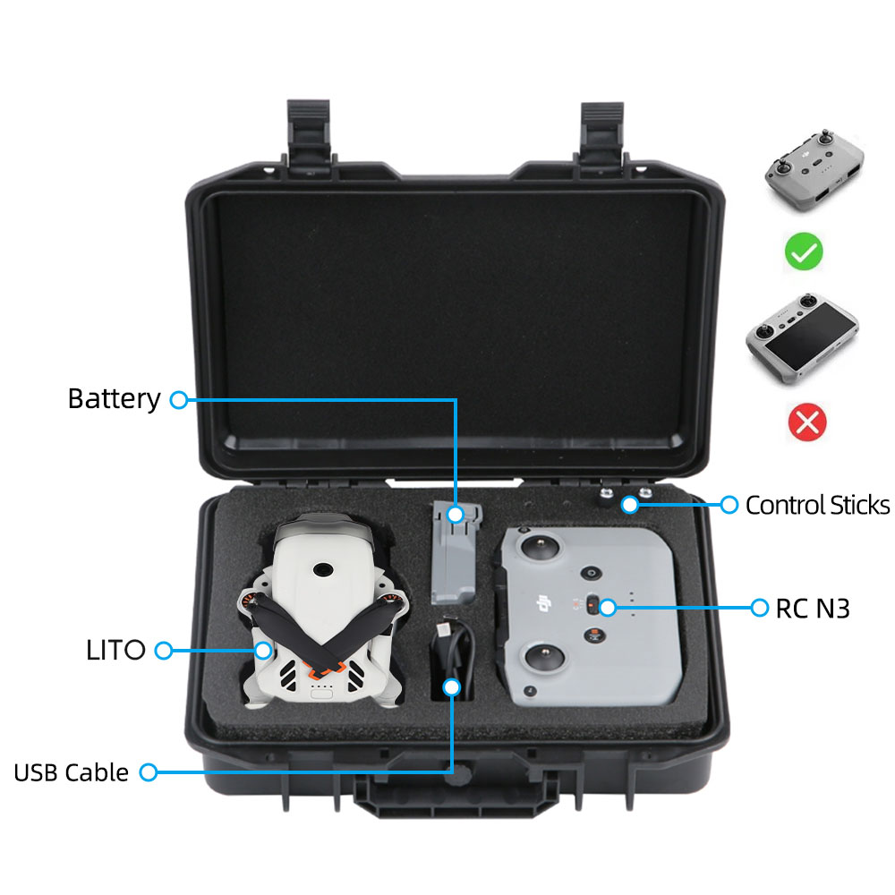 حقيبة حمل محمولة لـ DJI Lito 1 - مراجعة Drone Carrying Bag وسعره