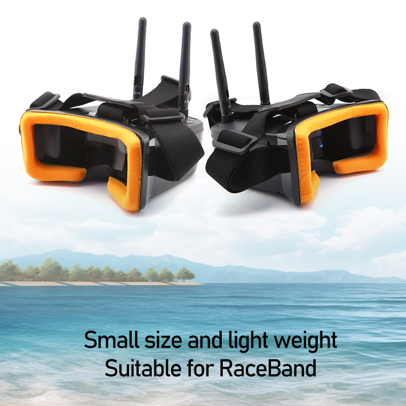VR009 FPV نظارات الفيديو 3 بوص - مراجعة Nano Quad Fpv وسعره