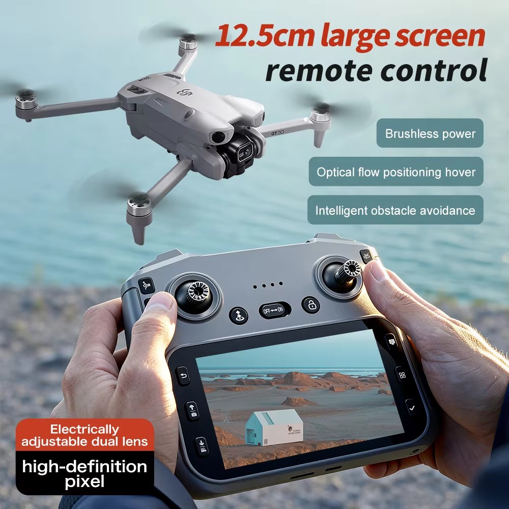 لعبة طائرة تحكم عن بعد جديدة و - مراجعة Drone Rc Gt50 وسعره